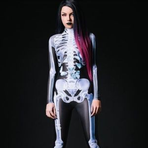 X-Ray Skeleton Bodysuit (unworn)